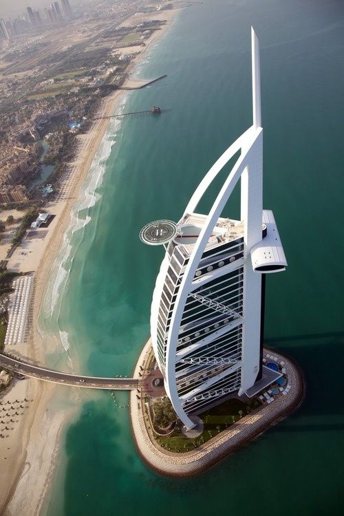 Burj Al Arab - Image found on homedit.com
